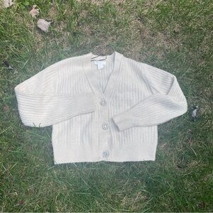 Cream H&M cardigan